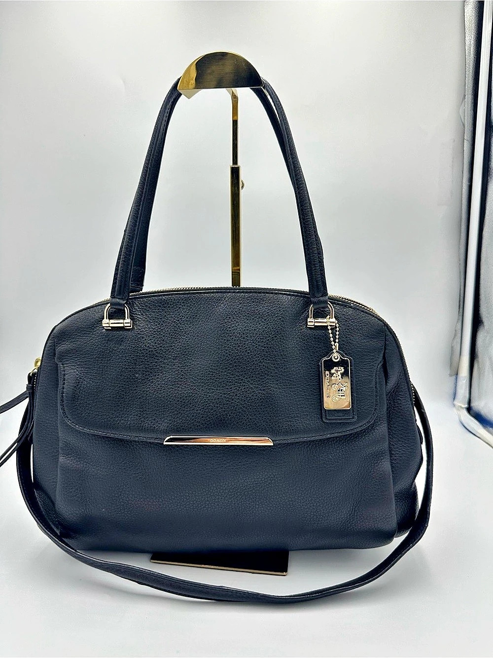 Coach Black 2 way Shoulder Bag